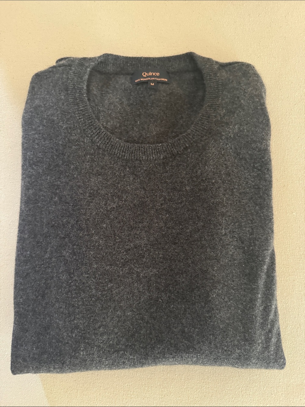 Quince Mongolian cashmere gray